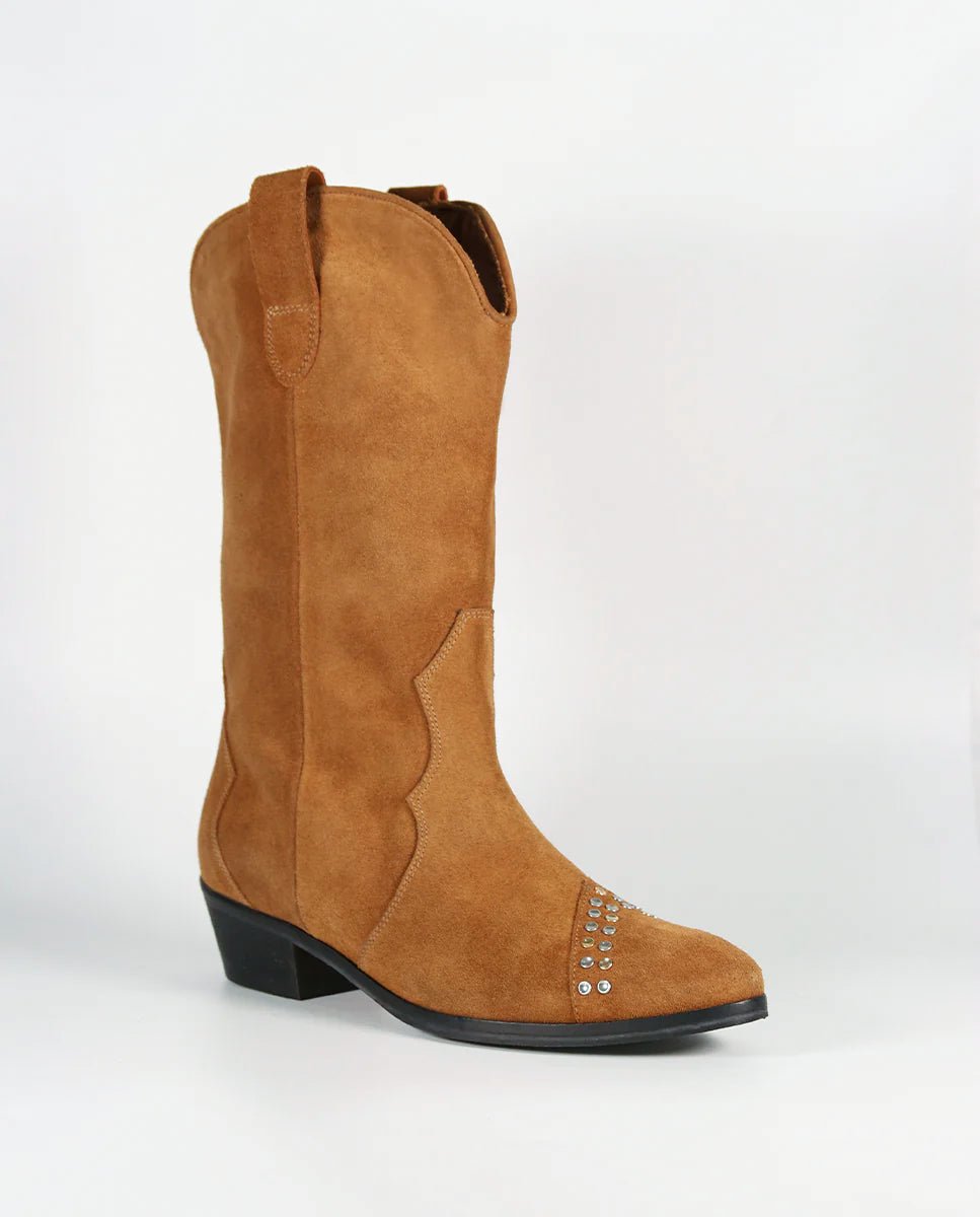 Botas Manuela Camel - cuchy.es