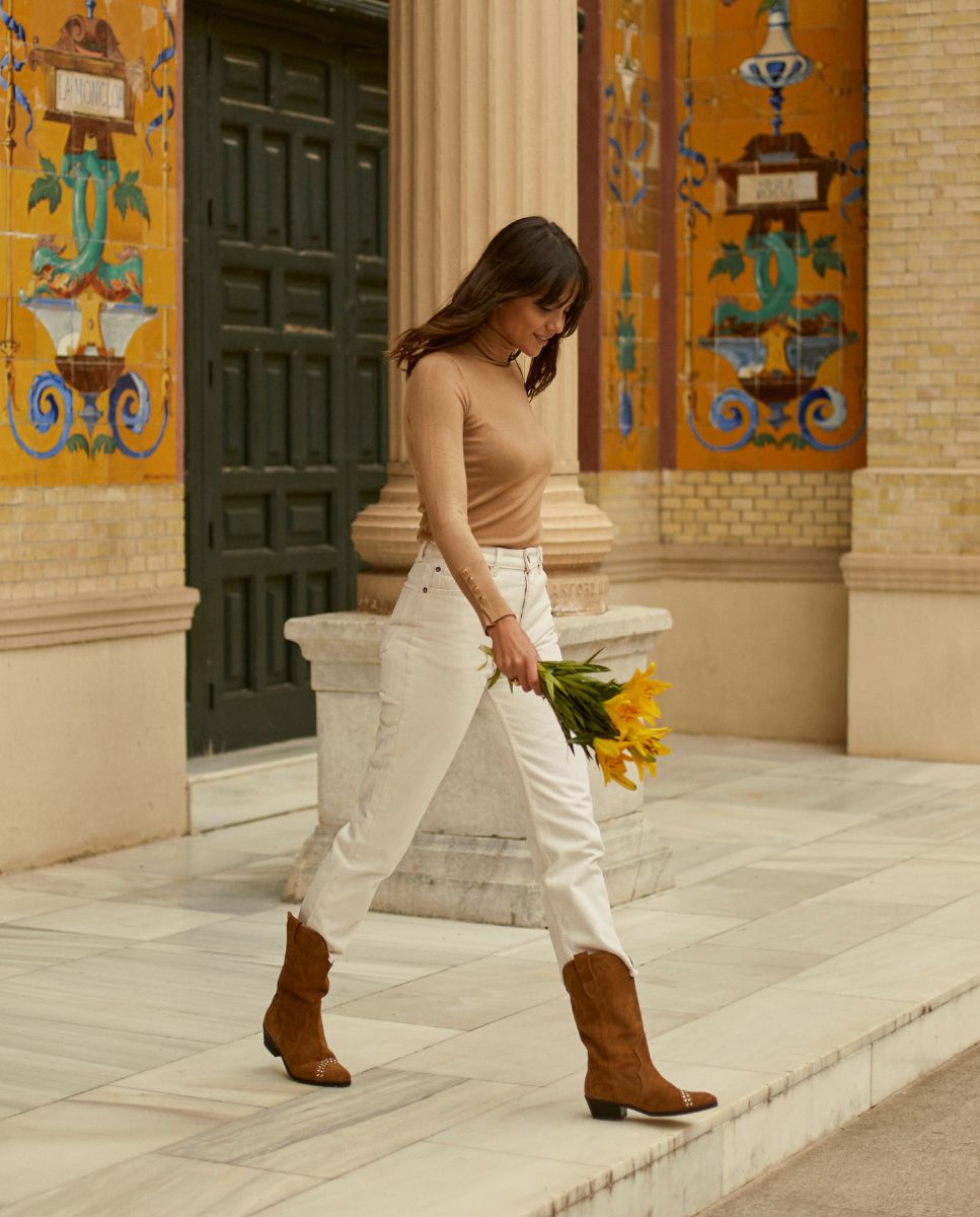 Botas Manuela Camel - cuchy.es