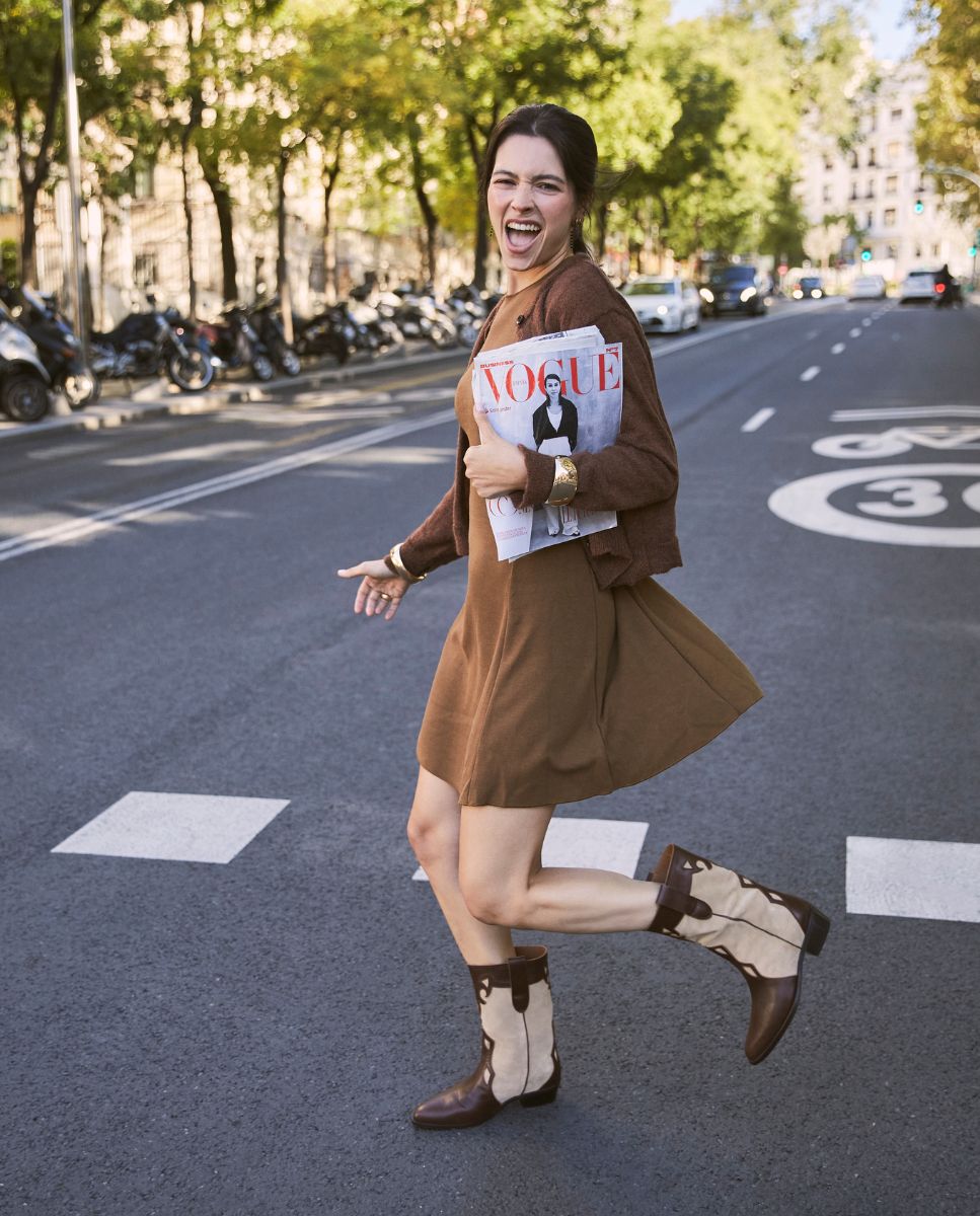 Botas Molly choco & Beige - cuchy.es