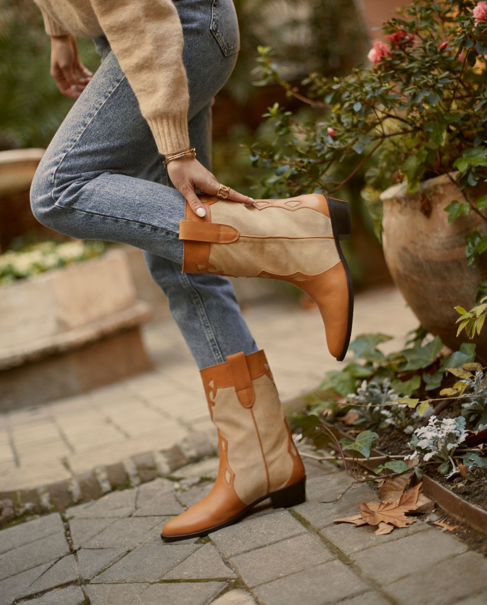 Botas Molly Toffee & Arena - cuchy.es