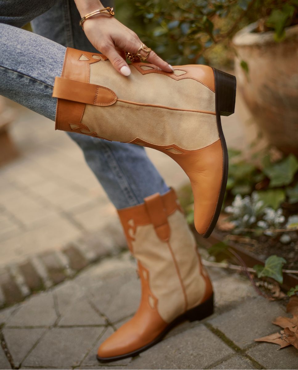 Botas Molly Toffee & Arena - cuchy.es