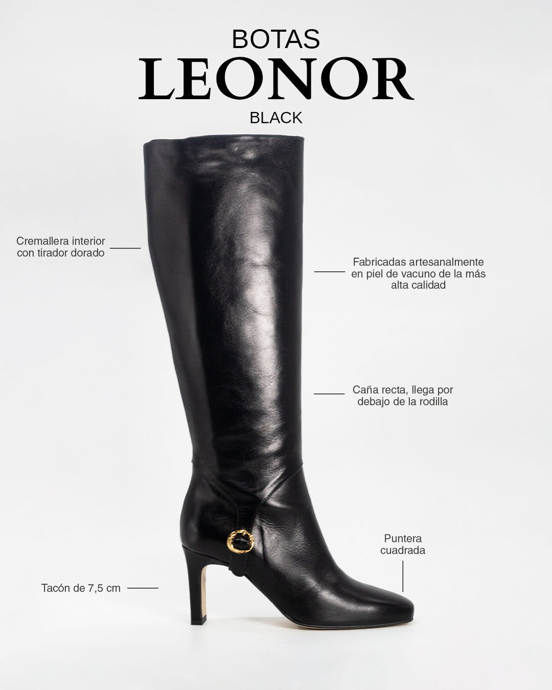Botas Leonor Black