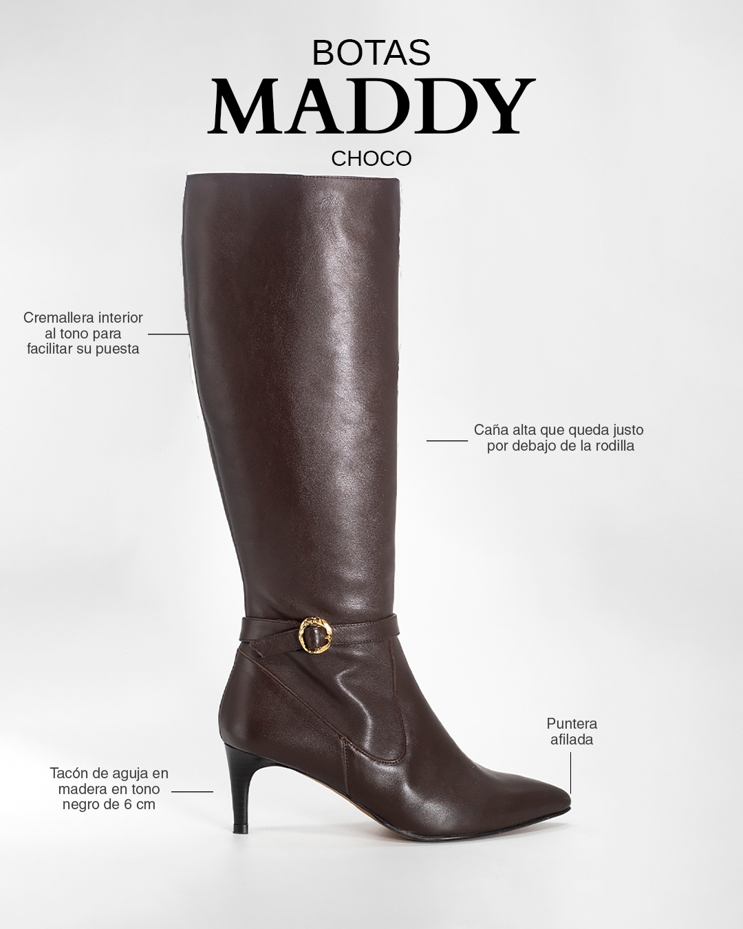 Botas Maddy Choco