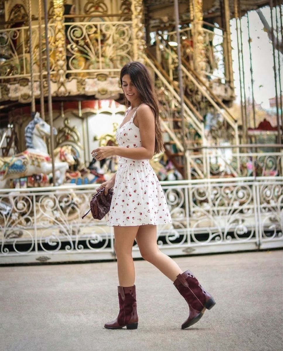 Molly total Burgundy boots