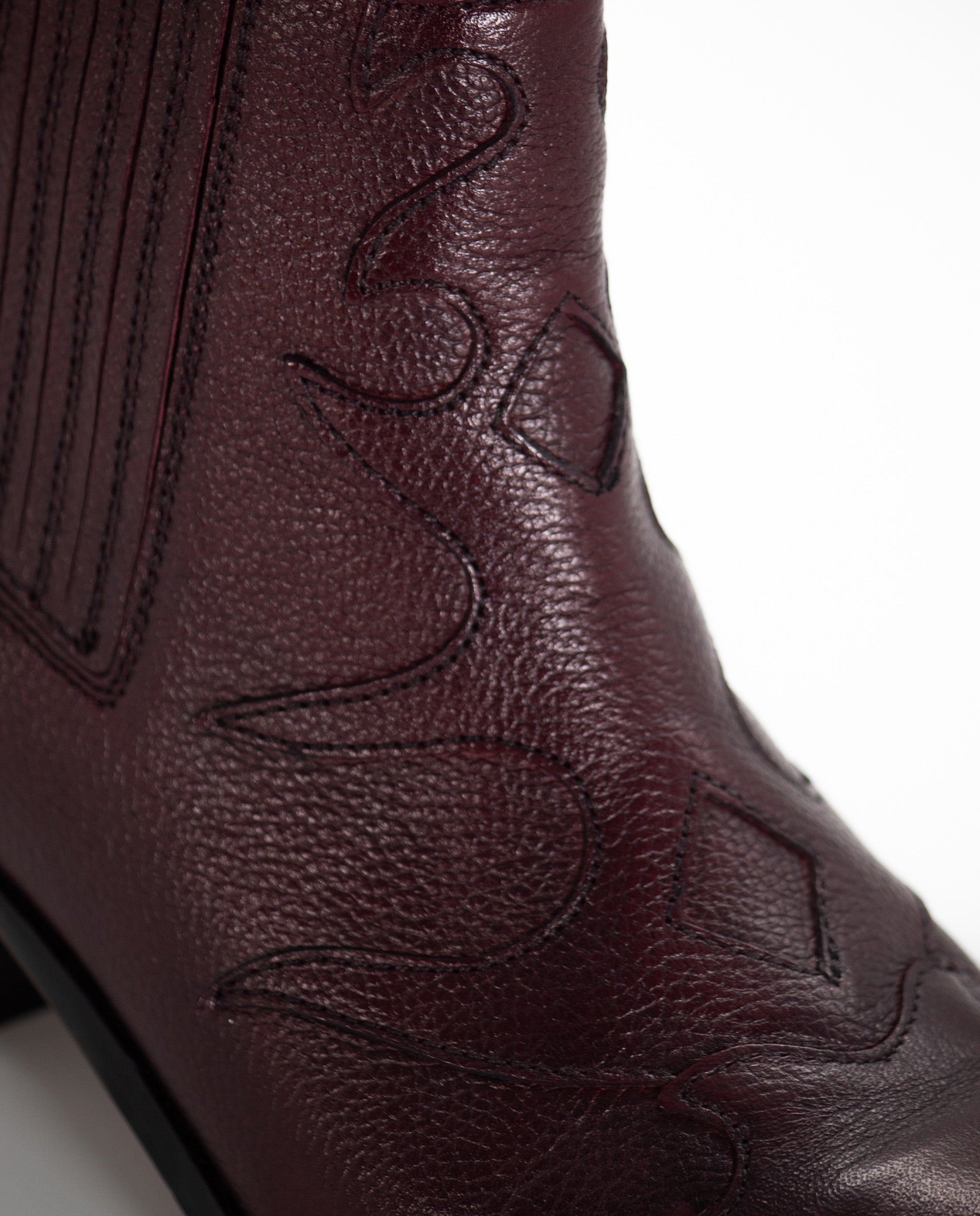 Botines Silvia Burdeos