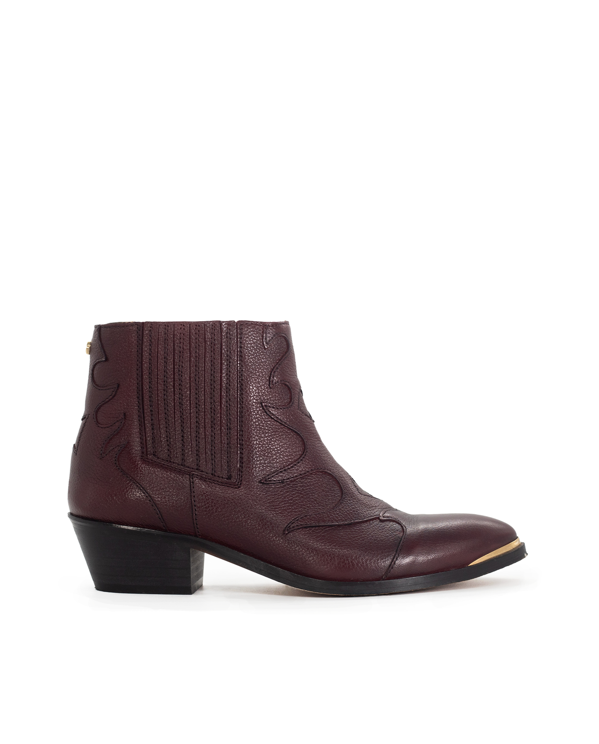 Botines Silvia Burdeos