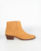 Western ankle boot in suede | Silvia Beige