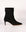 Suede heeled ankle boots | Camile Black