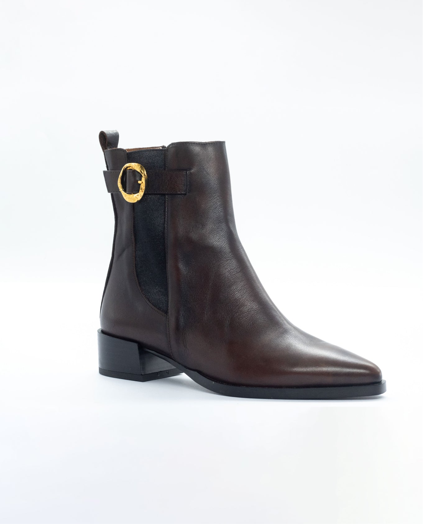 Botines Isadora Caoba