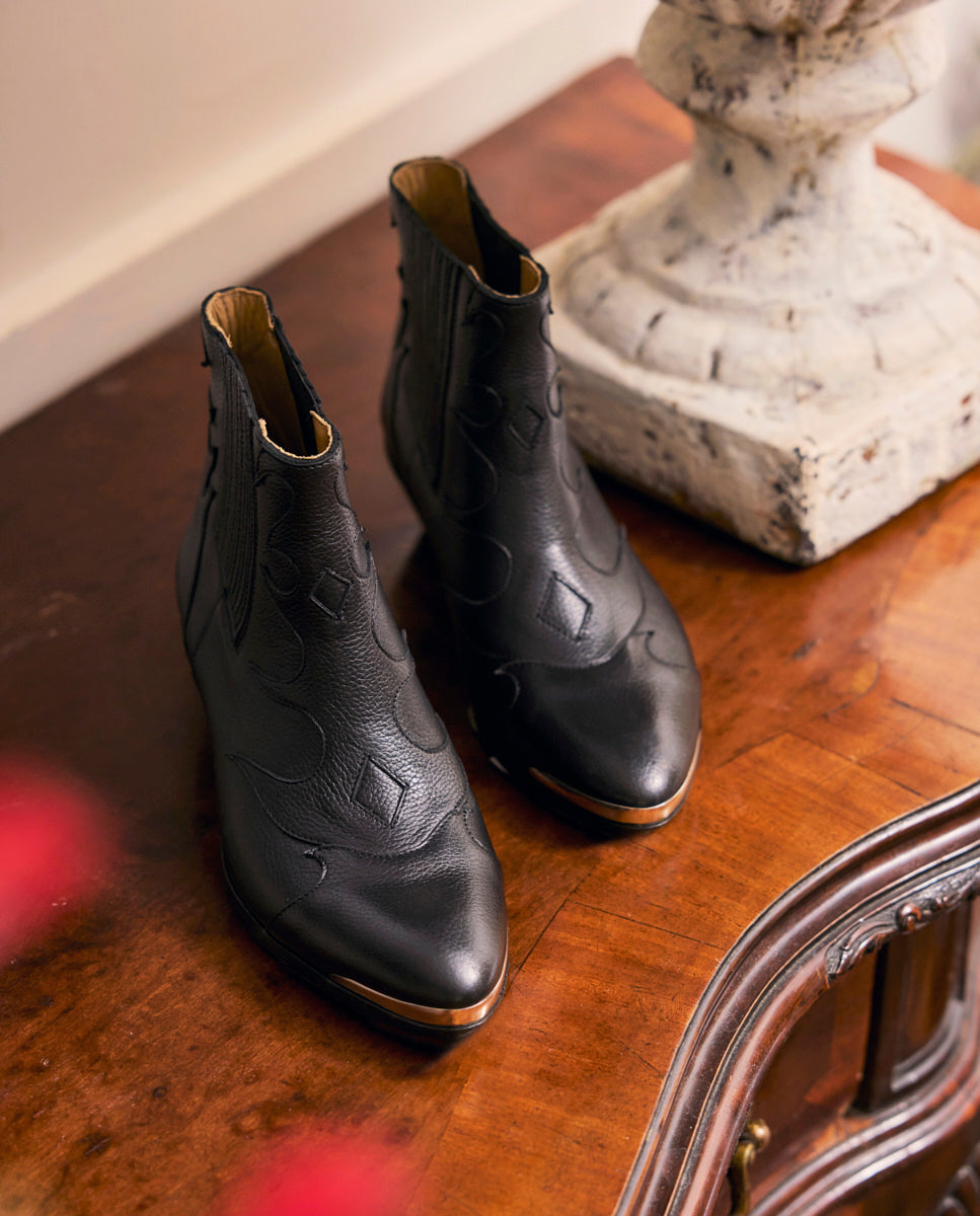 Botines Silvia Black