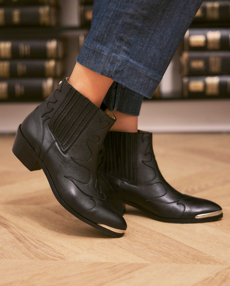 Botines Silvia Black