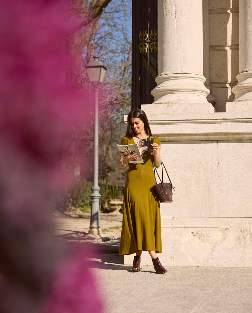 Botines Silvia Burdeos