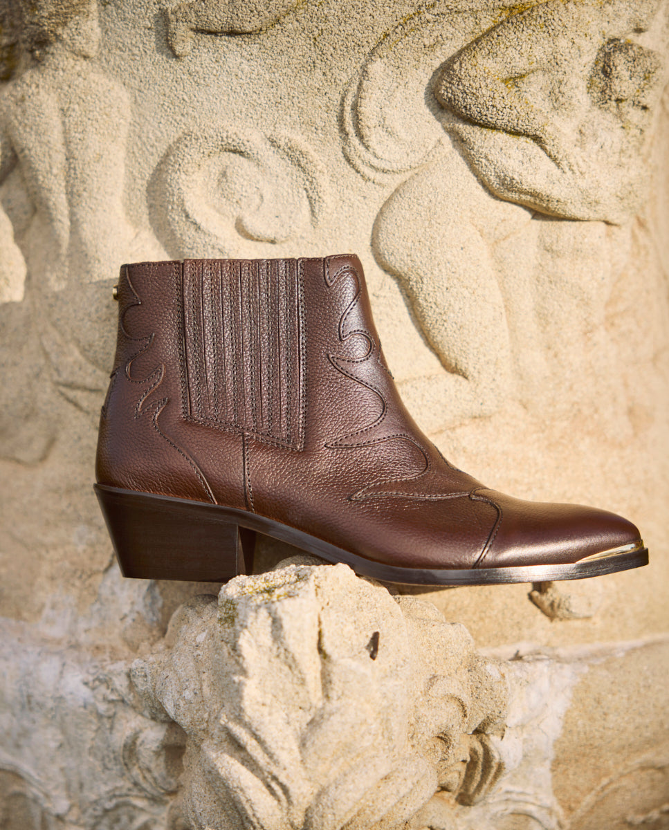 Botines Silvia Choco