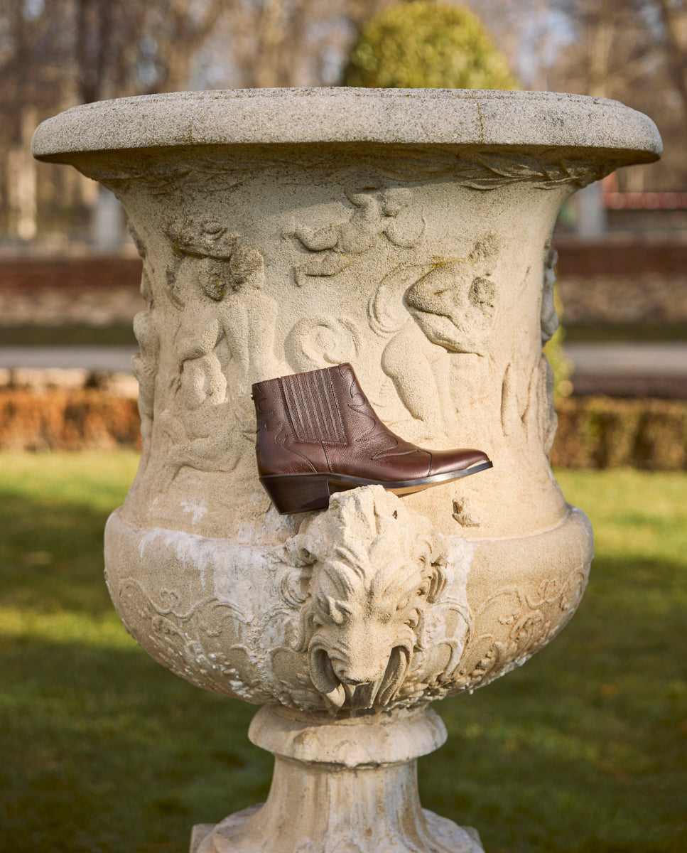 Botines Silvia Choco