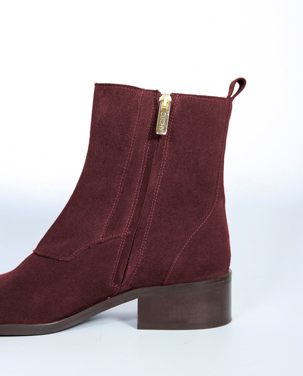 Botines Lilly Burdeos