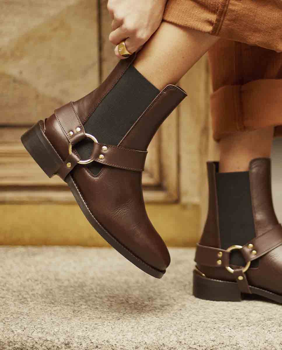 Botines Margot Choco