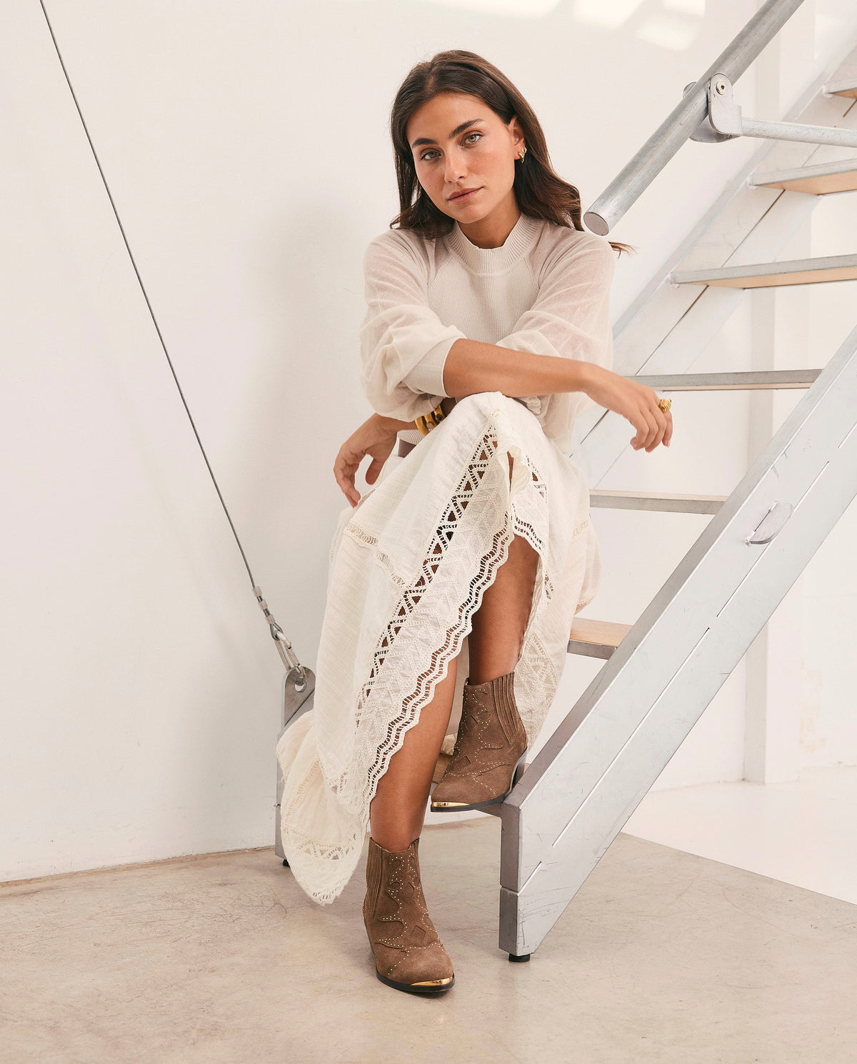 Silvia Punk Ankle Boots