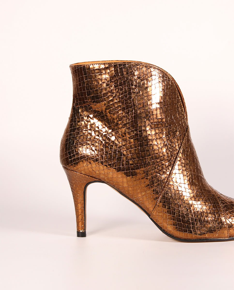 Botines Glow Bronze - cuchy.es