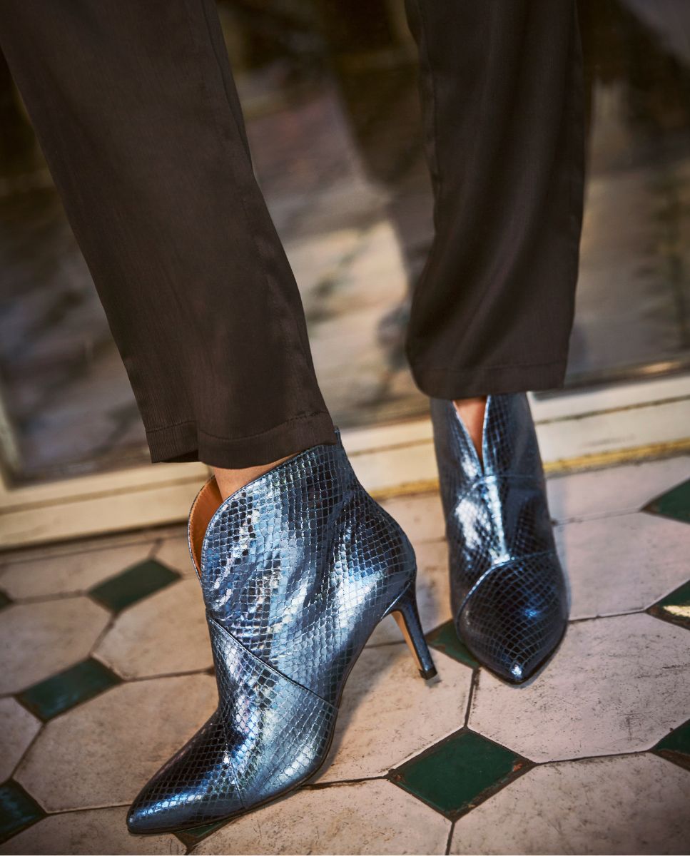 Botines Glow Navy - cuchy.es