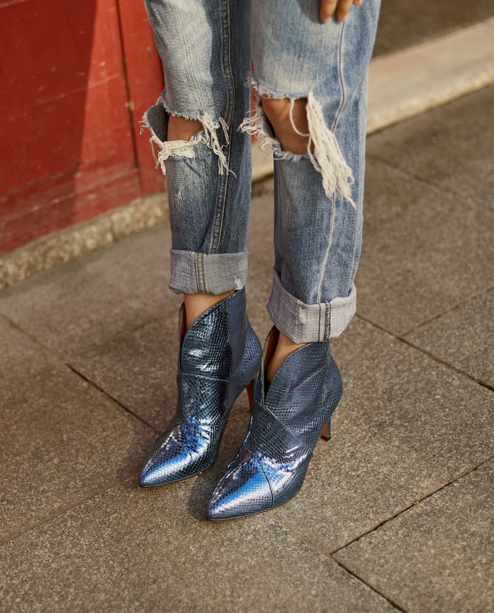 Botines Glow Navy - cuchy.es