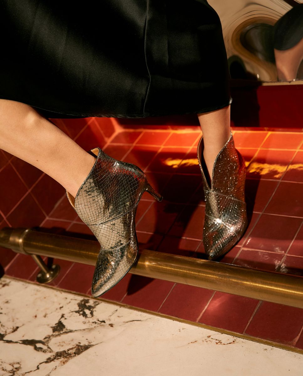 Botines Glow Silver - cuchy.es