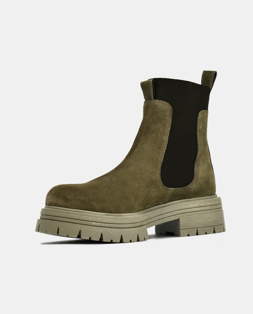 Botines Vivian Kaki - cuchy.es
