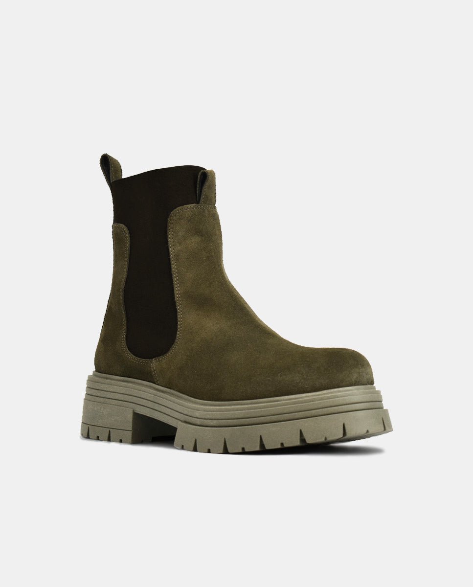 Botines Vivian Kaki - cuchy.es