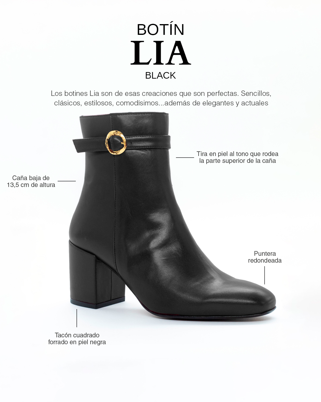 Botines Lia Black