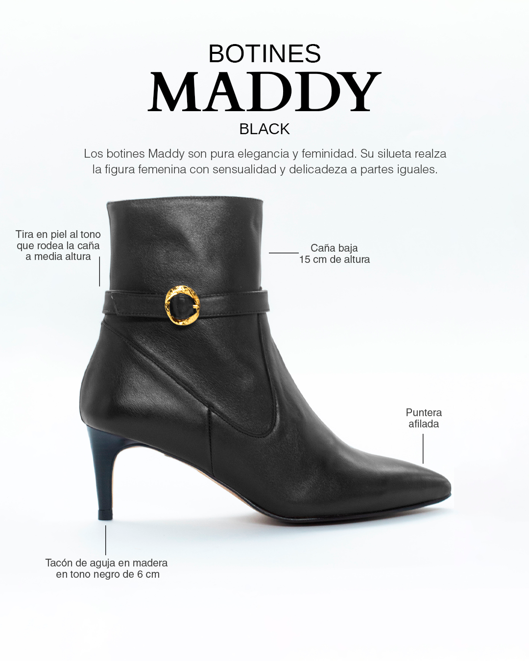 Botines Maddy Black