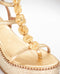 Sandalias Plaka Cuña 7 Gold