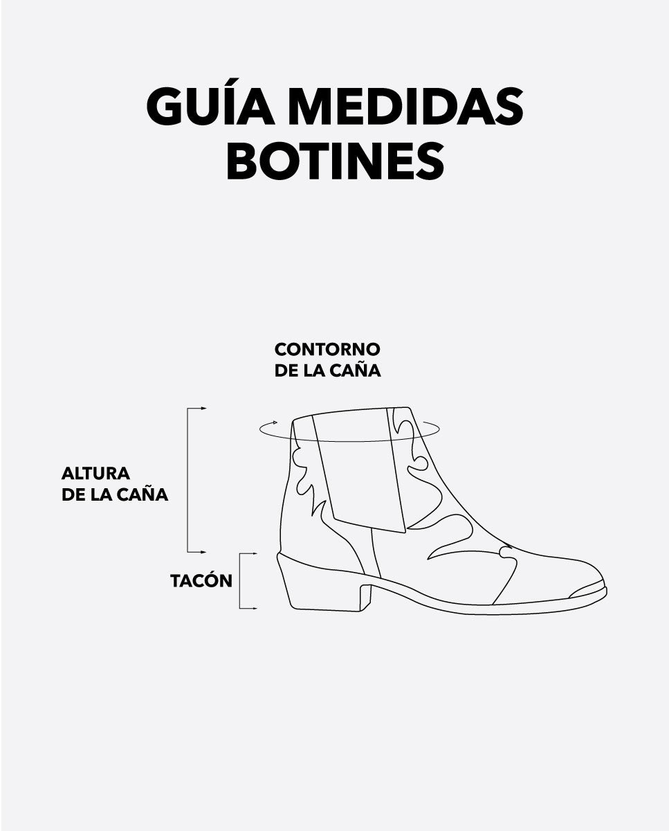 Botines Silvia Metal Plomo