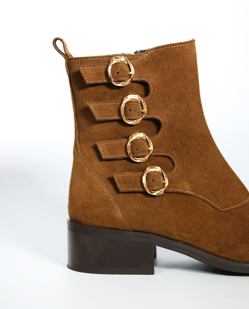 Botines Lily Chestnut