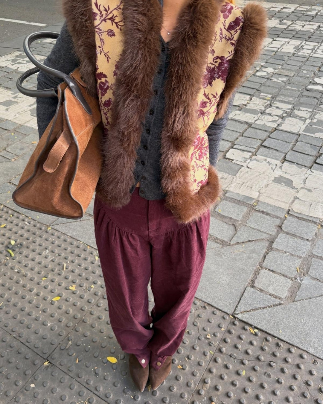 Lucía Castejón con Bota Vertice Choco de Cuchy