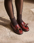 Mocasines Jane Burdeos - cuchy.es