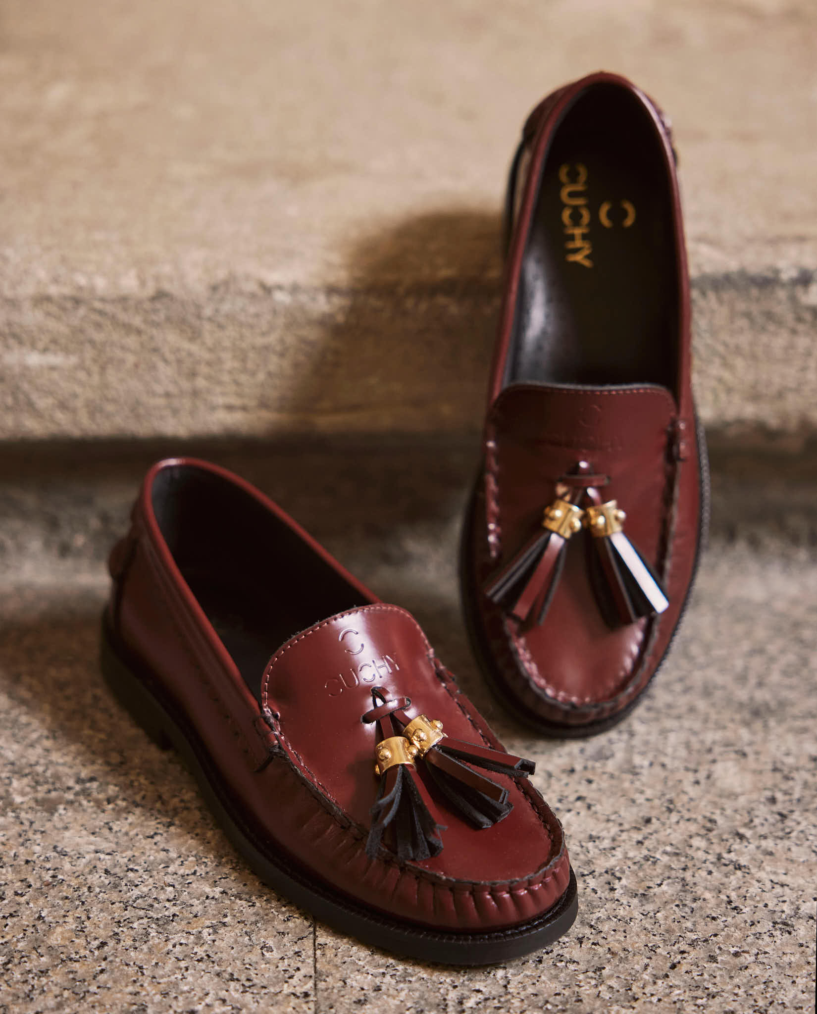 Mocasines Jane Burdeos - cuchy.es