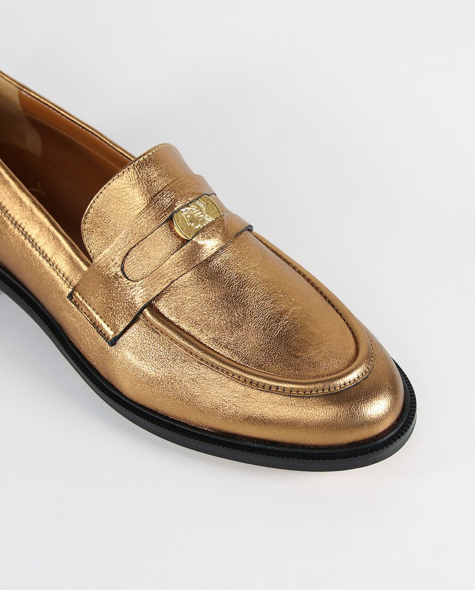 Mocasines Josephine Coin Gold - cuchy.es