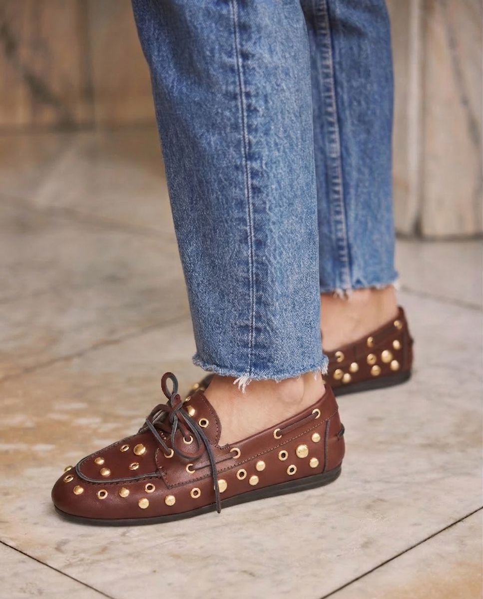 Mocasines Adele Burdeos