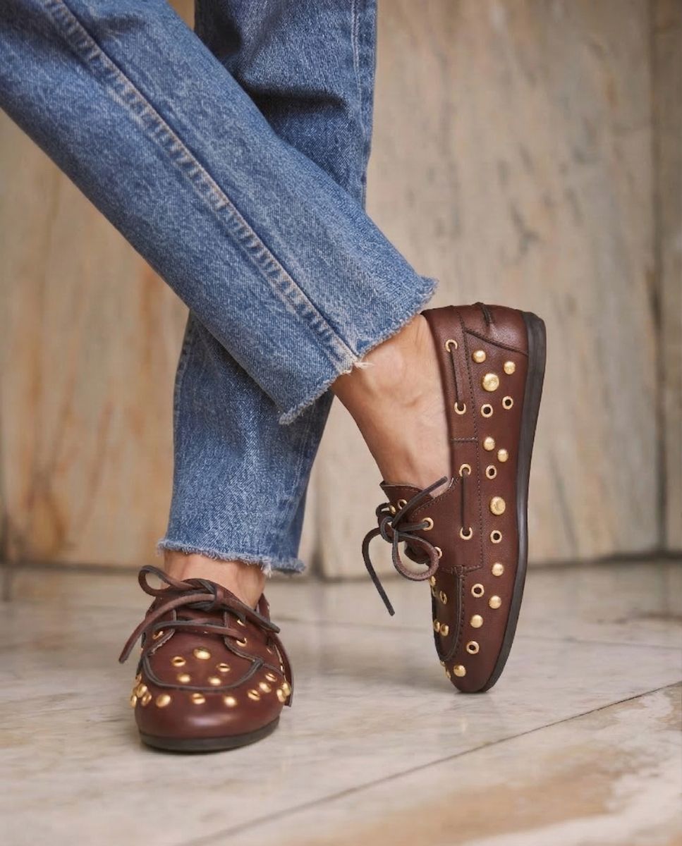 Mocasines Adele Burdeos