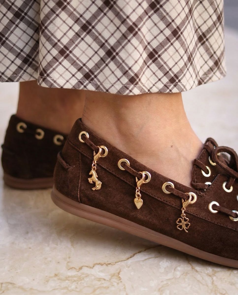 Mocasines Anne Choco