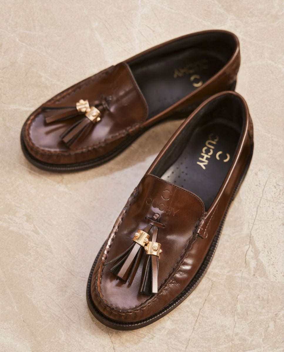 Jane Chocolate Loafers