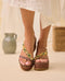 Sandalias Hera Cuña 7 Choco