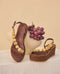 Sandalias Enea Cuña 7 Choco