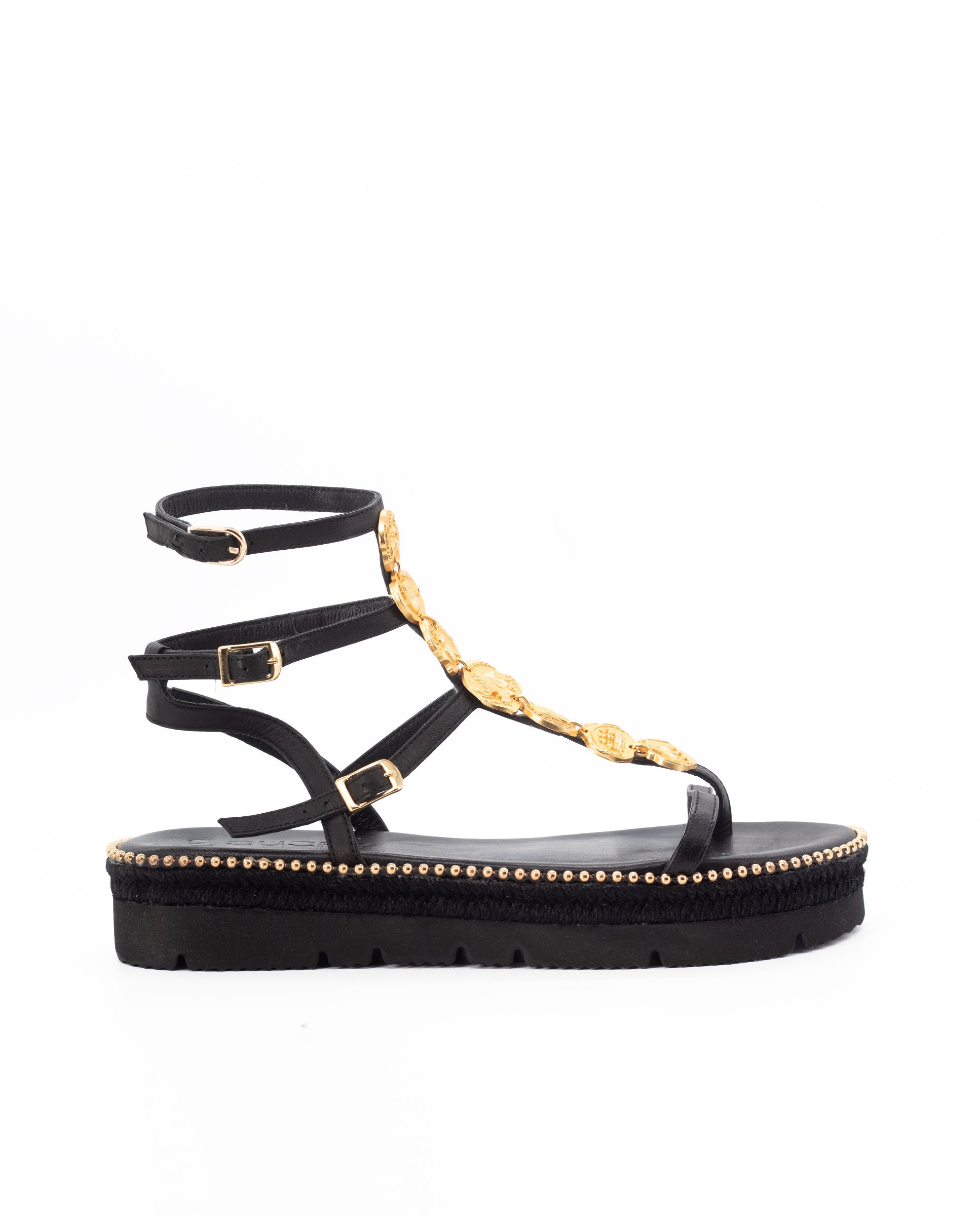 Sandalias Plaka Plataforma Black