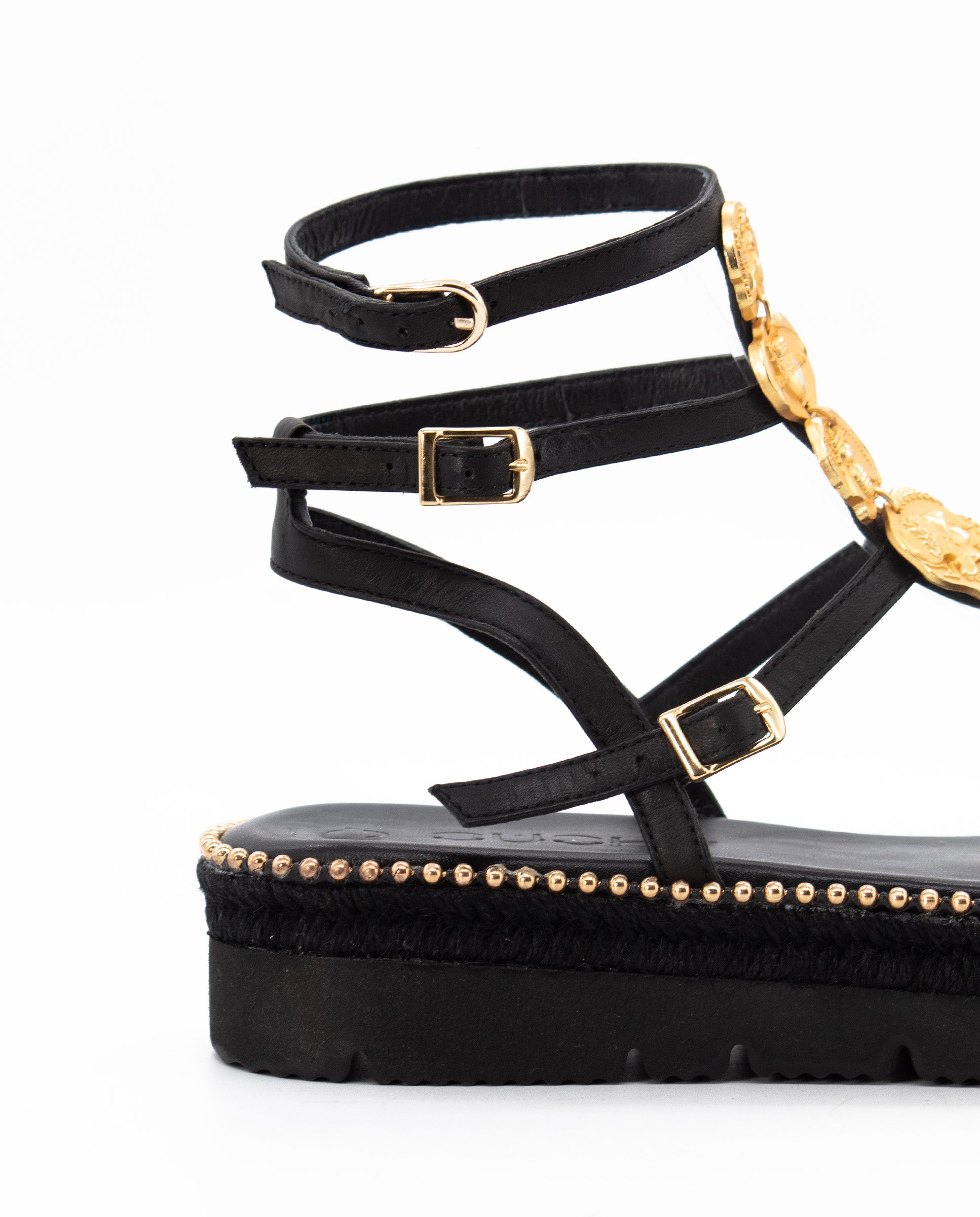 Sandalias Plaka Plataforma Black