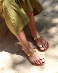 Greek leather sandals | Sifnos Choco