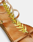 Greek leather sandals | Agape Natural Comfort Platform