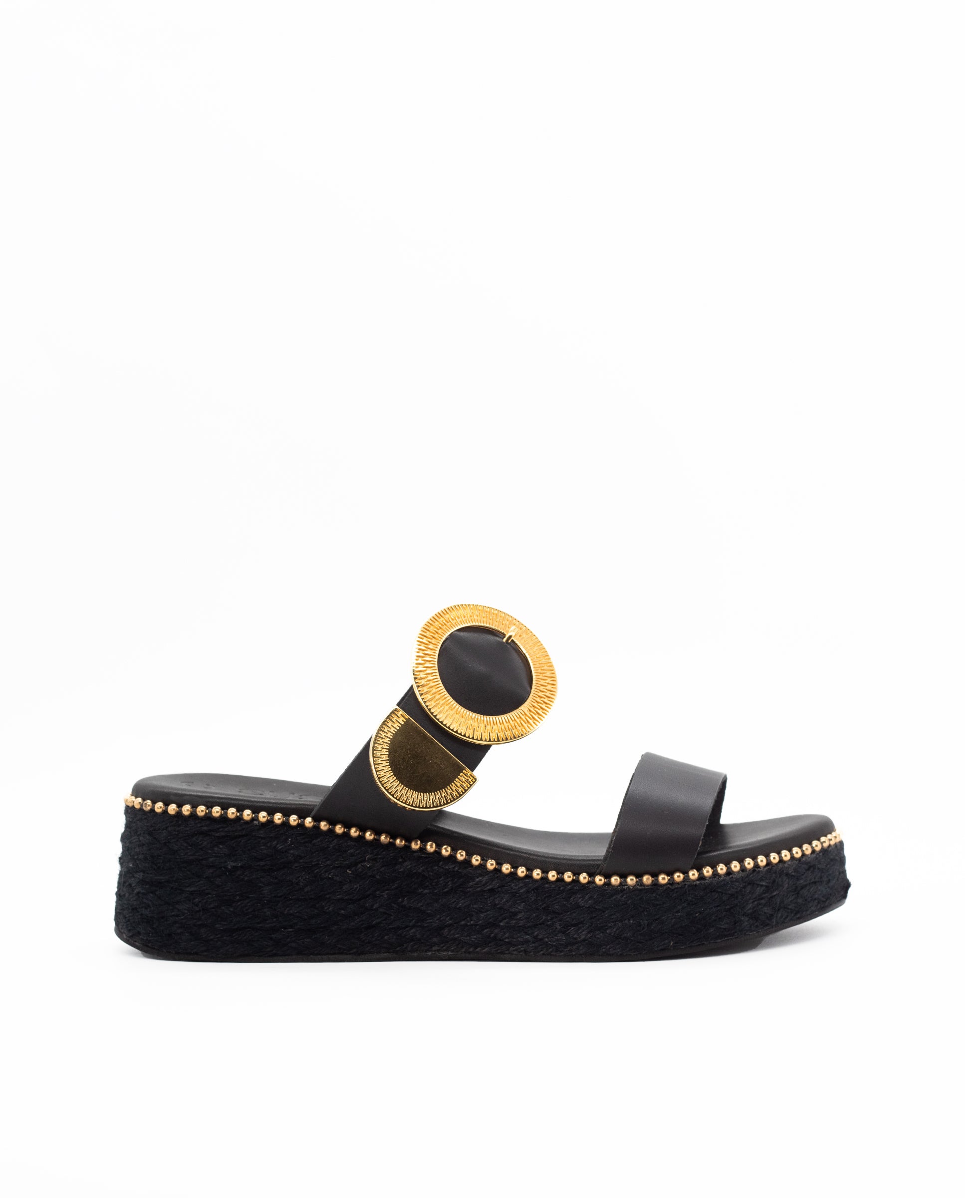 Sandalias Electra Cuña 5 Black