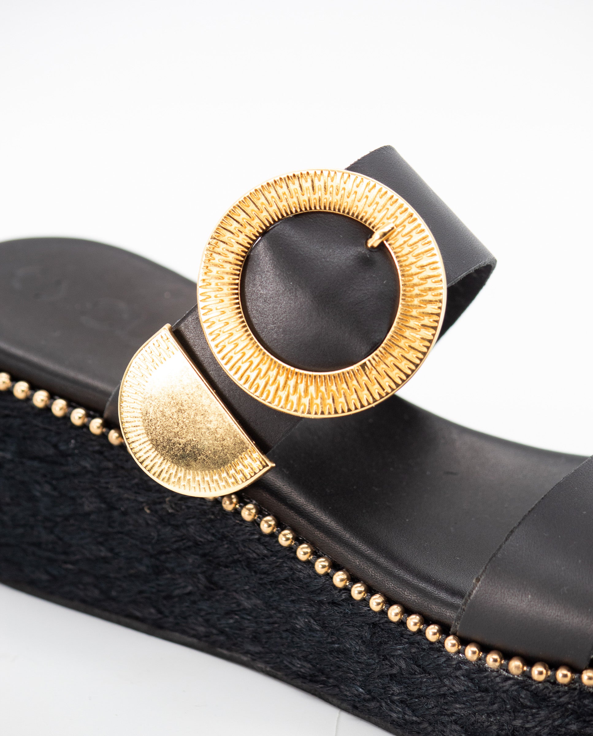 Sandalias Electra Cuña 5 Black