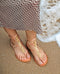 Greek leather sandals | Agape Natural