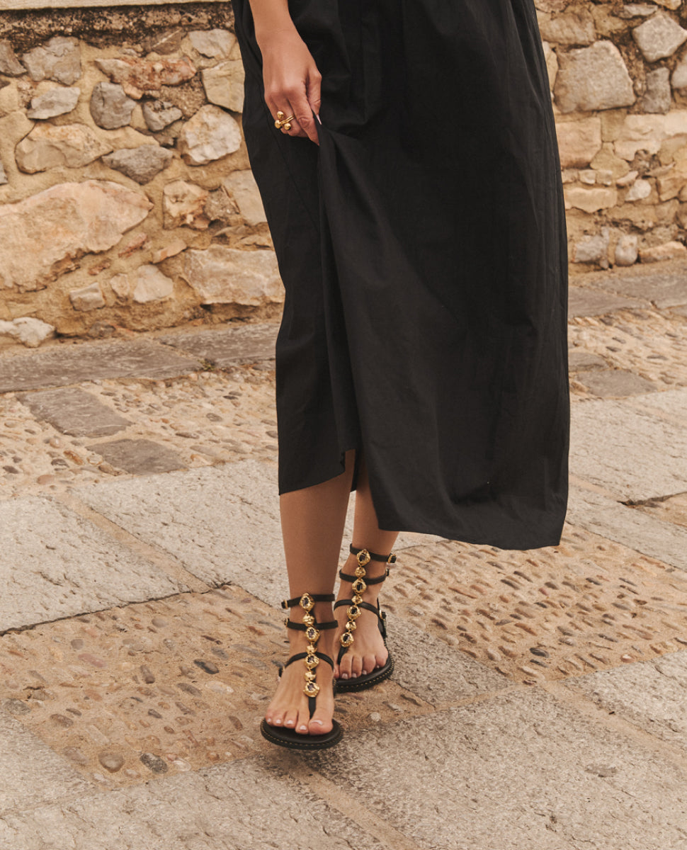 Sandalias Selene Black